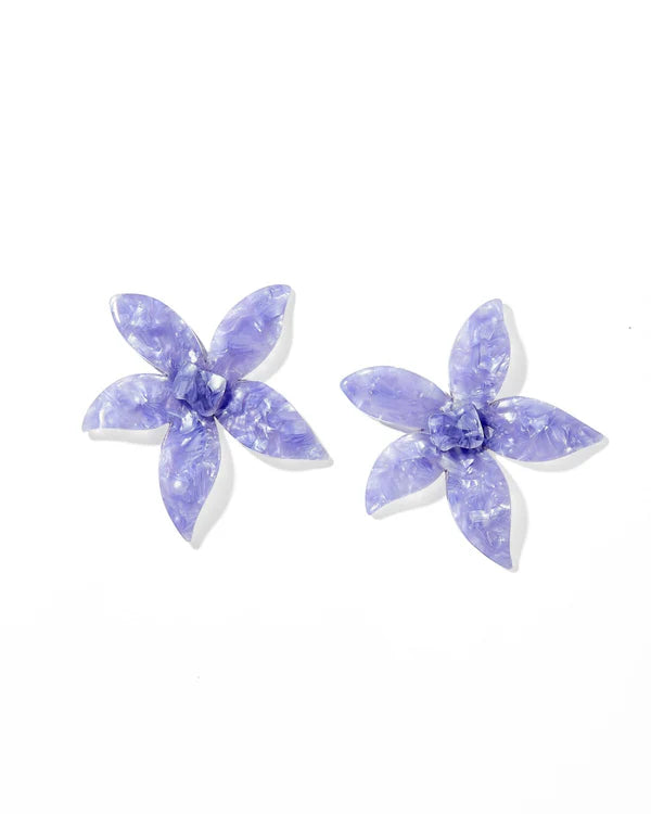 Periwinkle Annie Statement Earring