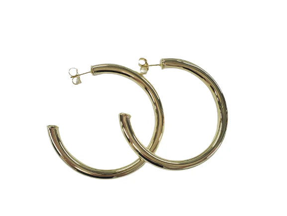 Sheila Fajl | Shiny Gold Arlene Hoops