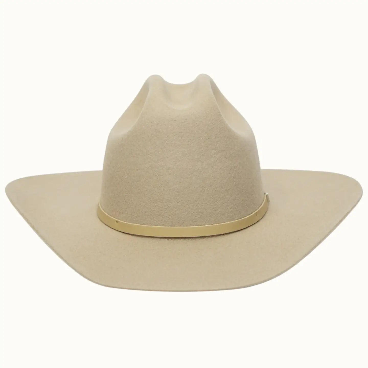 Beige Jasper | 100% Premium Wool Western Cattleman Hat Adjustable