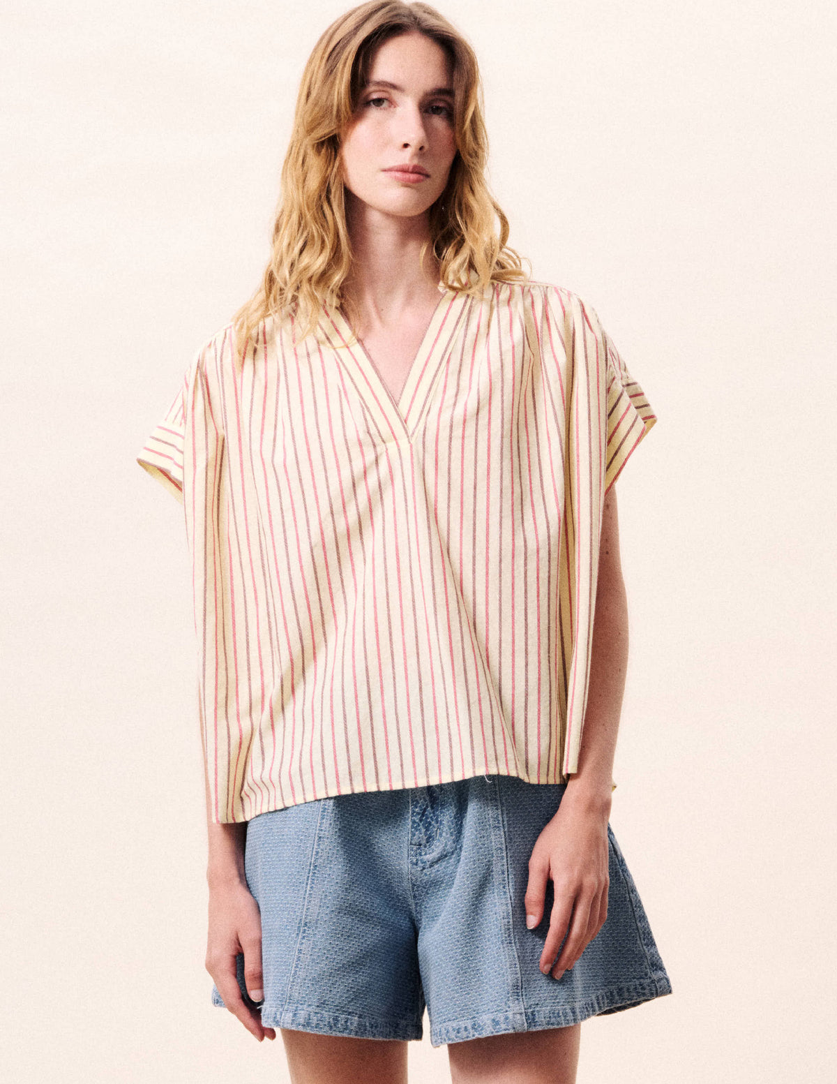 FRNCH Bonaia Top in Burre (1 MEDIUM)