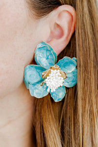 Blue Blossom Earring