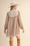 Striped Mini Dress