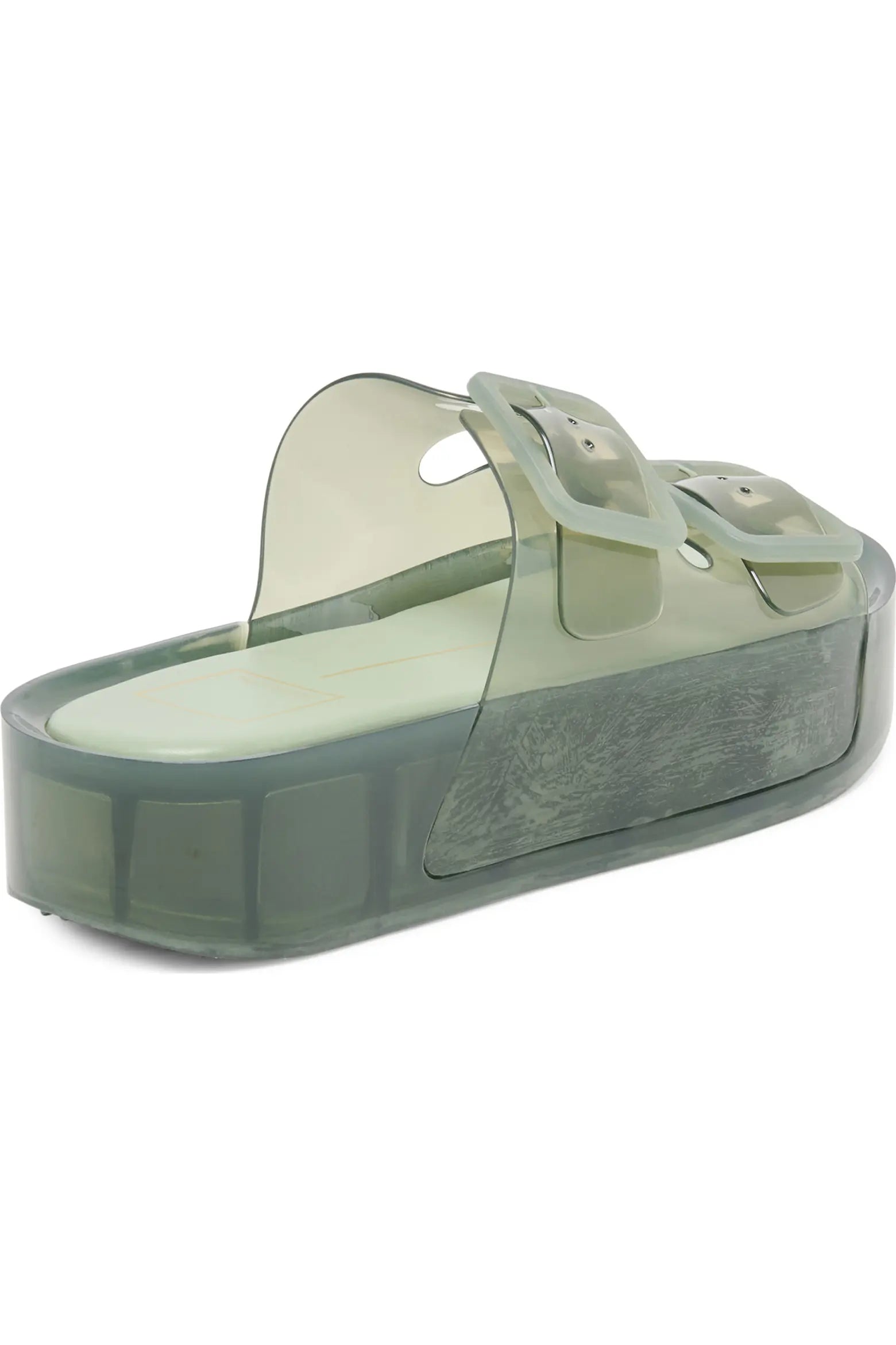 Dolce Vita Olive Vinyl Platform