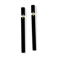 Black Keli Long Earring