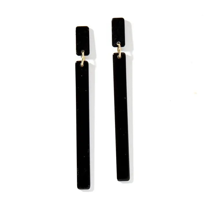 Black Keli Long Earring