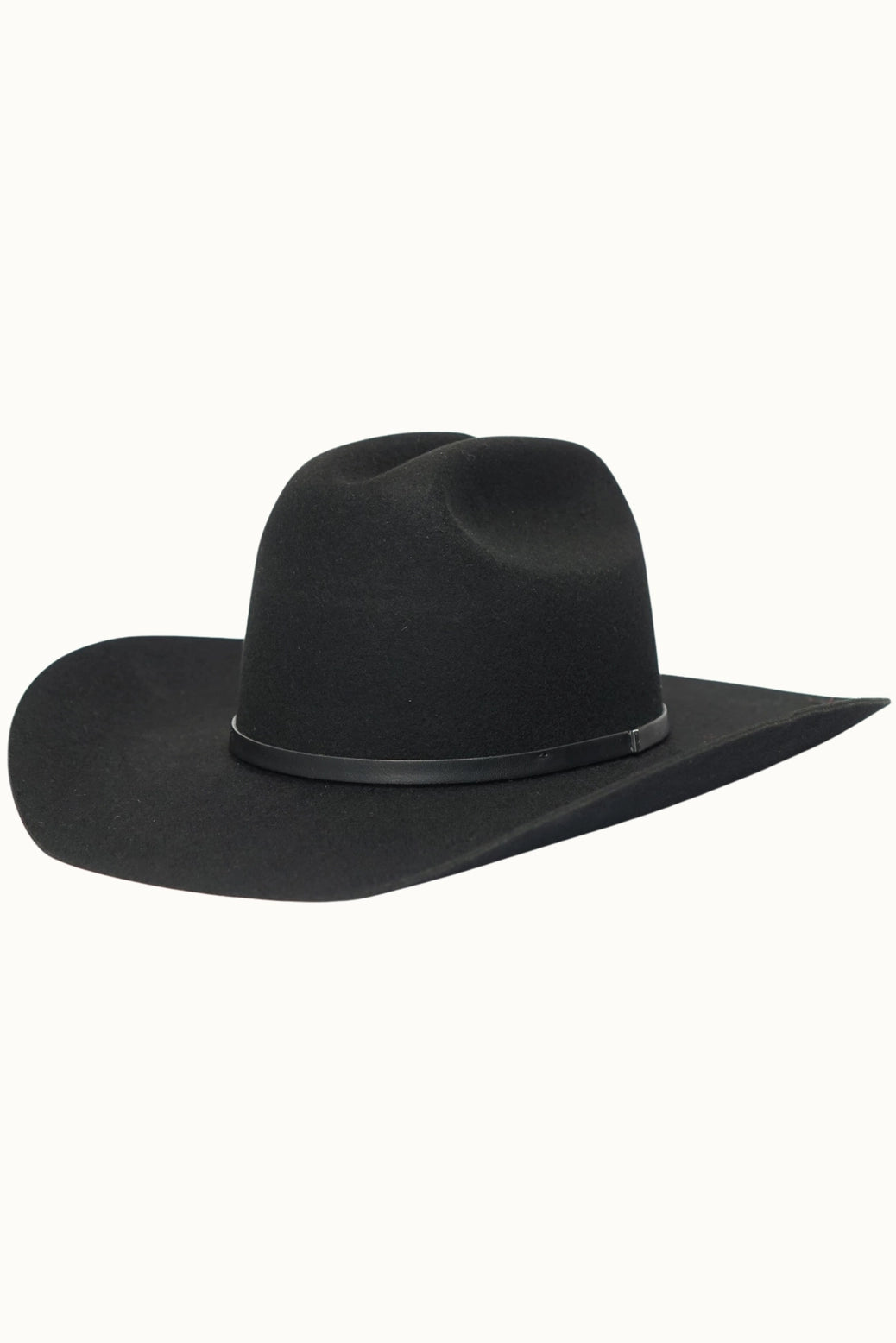 Black Jasper | 100% Premium Wool Western Cattleman Hat Adjustable