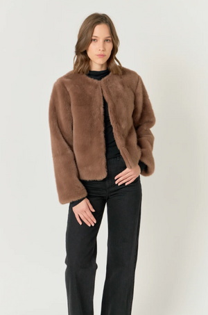 Brown Fur Jacket