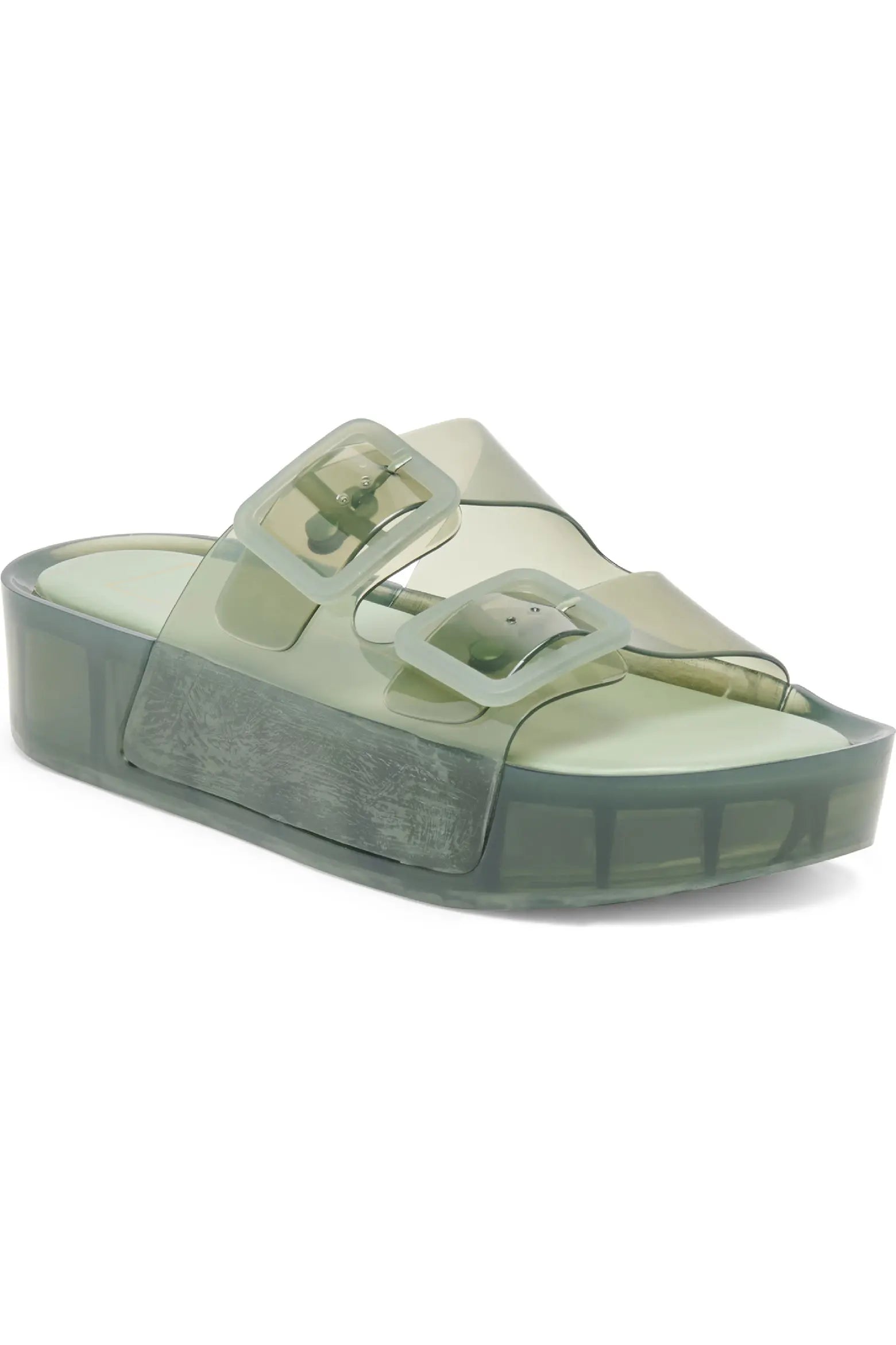 Dolce Vita Olive Vinyl Platform