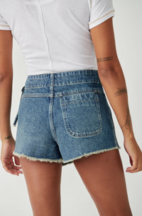 Free People | Misty Blue Emmy Denim Skort (1 SIZE 10)