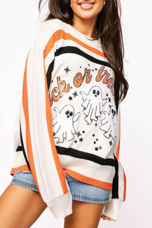 Queen of Sparkles Trick Or Treat Long Sleeve Top (1 XS)