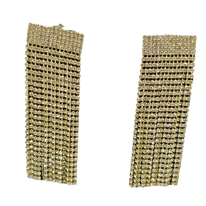 Sheila Fajl Dominique Rectangle Dangle Earrings