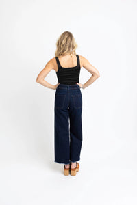Karlie | Black Square Neck Bodysuit