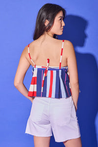 Alden Adair | Reed Top in Maritime Stripe