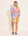 Alden Adair Bailey Dress in Floral Sketch