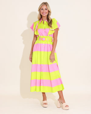 Alden Adair Rose Dress in Cabana