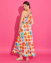 Alden Adair Addison 1-Shoulder Maxi in Voyage