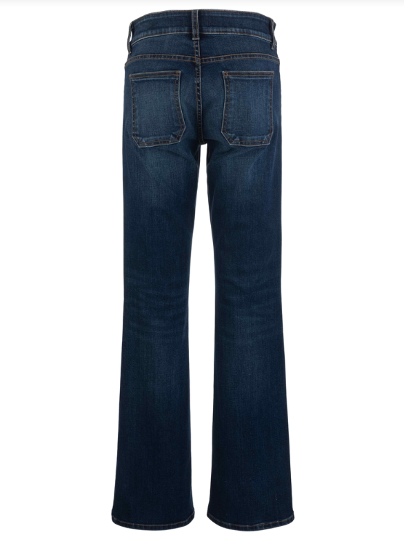 KUT | Natalie Mid Rise Flare w/ Patch Pocket Denim in Champ