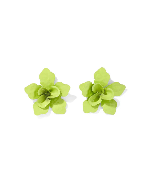 Green Maxine Statement Earring
