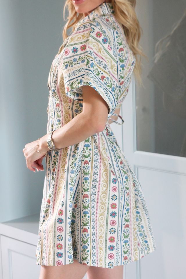 Karlie | Floral Shirt Dress