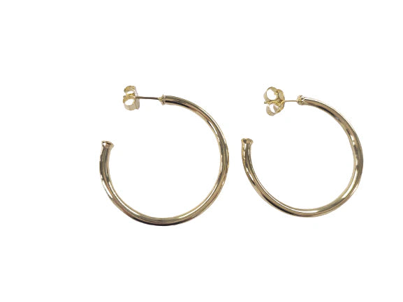 Sheila Fajl | Shiny Gold Petite Everybody's Fav Hoop