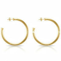 Sheila Fajl | Brushed Gold Small Everybody's Fav Hoop