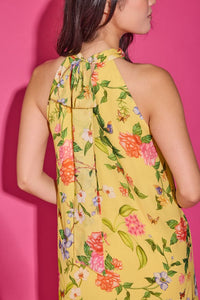Alden Adair | Perry Dress in Yellow Parterre
