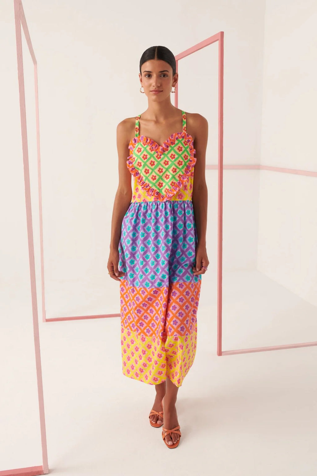 Celia B Tahaa Midi Dress (1 LARGE)