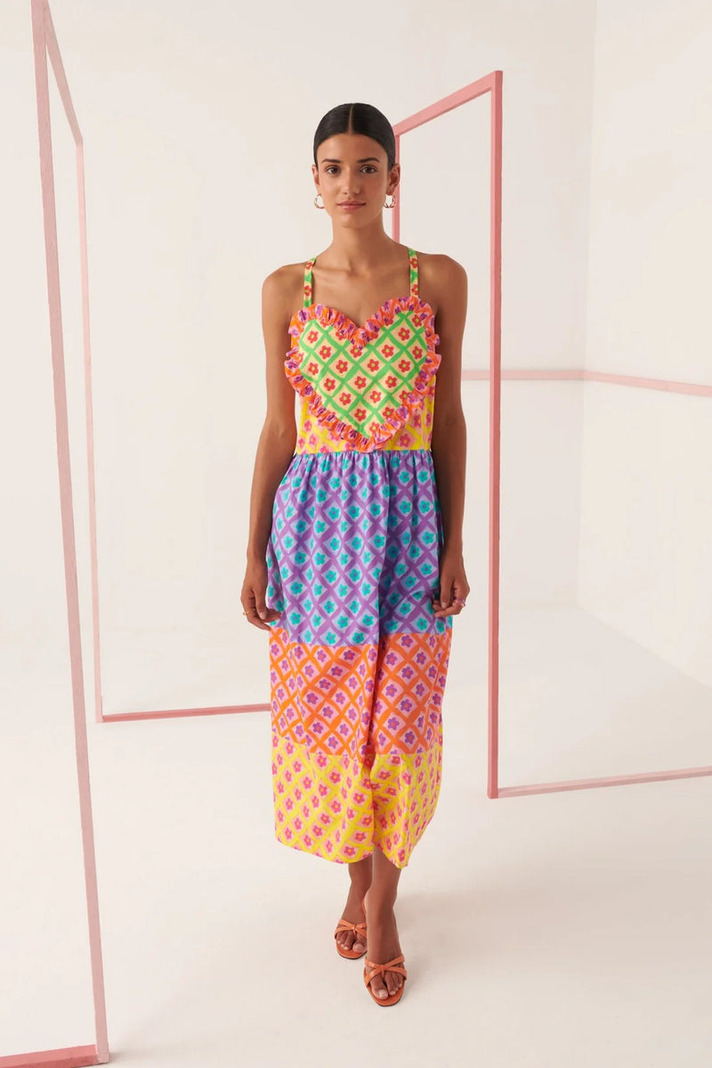 Celia B Tahaa Midi Dress (1 LARGE)