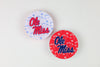 Ole Miss Double Sided Acrylic Coaster