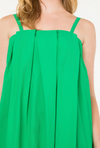 THML Solid Green Poplin Midi (1 XS)