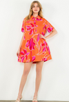 THML Flower Print Dress