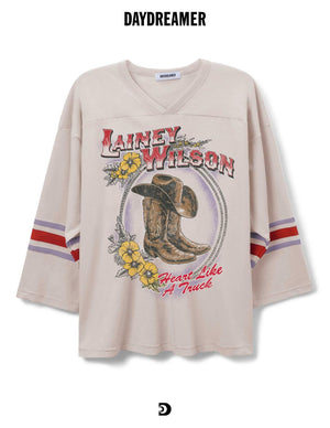 Daydreamer Lainey Wilson Heart Like A Truck Rocker Tee (L/XL)