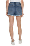 Liverpool Christine Button Up Shorts in Claymont Wash