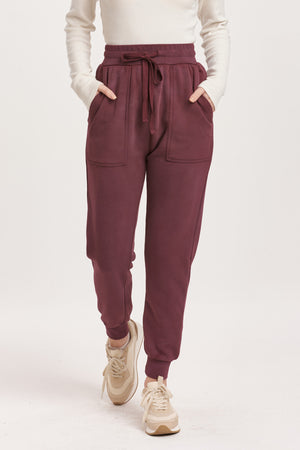 Dear John Plum Berry Hoodie Jogger Set