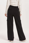 Dear John Black Crew Neck Wide Leg Pant Set