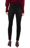 Liverpool Abby Black High Rise Ankle Skinny in Lost Creek