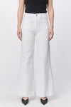 Dear John White Fiona High Rise Wide Leg