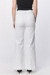 Dear John White Fiona High Rise Wide Leg
