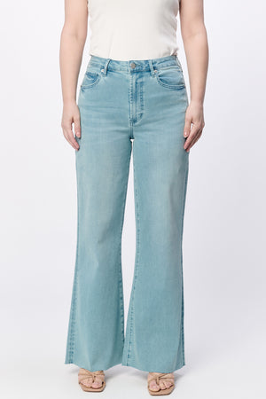 Dear John Fiona High Rise Wide Leg in Blue Mint