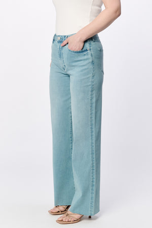 Dear John Fiona High Rise Wide Leg in Blue Mint