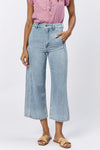 Dear John Audrey Cropped Wide Leg in Ocean