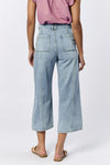 Dear John Audrey Cropped Wide Leg in Ocean