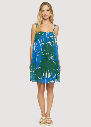 Lost + Wander Palazzo Palm Mini Dress