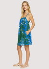 Lost + Wander Palazzo Palm Mini Dress