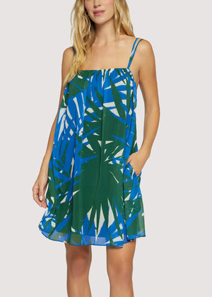 Lost + Wander Palazzo Palm Mini Dress