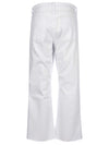 Kut Kelsey High Rise Ankle Flare in White