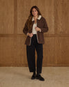 Rylee + Cru Leopard Fur Coat