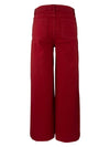 Kut Meg High Rise Wide Leg in Ruby Red