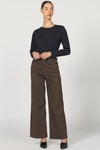 Dear John: Audrey High Rise Python Wide Leg Pants