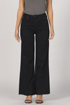 Dear John: Fiona High Rise Wide Leg in Black Arrow